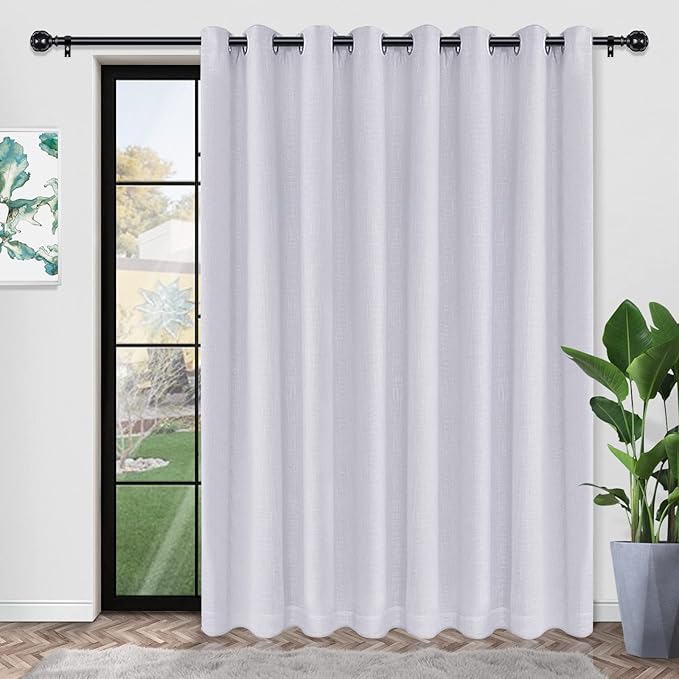Rose Home Fashion Patio Door Curtains,Sliding Door Curtains
