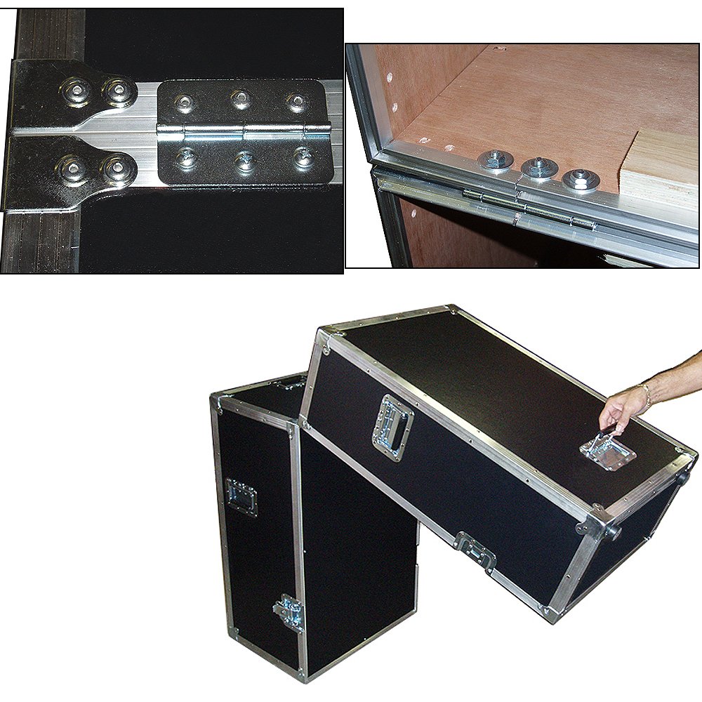 Lighting ATA Case 1/4 Medium Duty Ply with Wheels for American DJ Vizi Spot 5R Moving Rotating Head