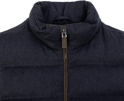 Amazon | [ヘルノ] ダウン メンズ 撥水 シルクカシミヤ ダウンベスト