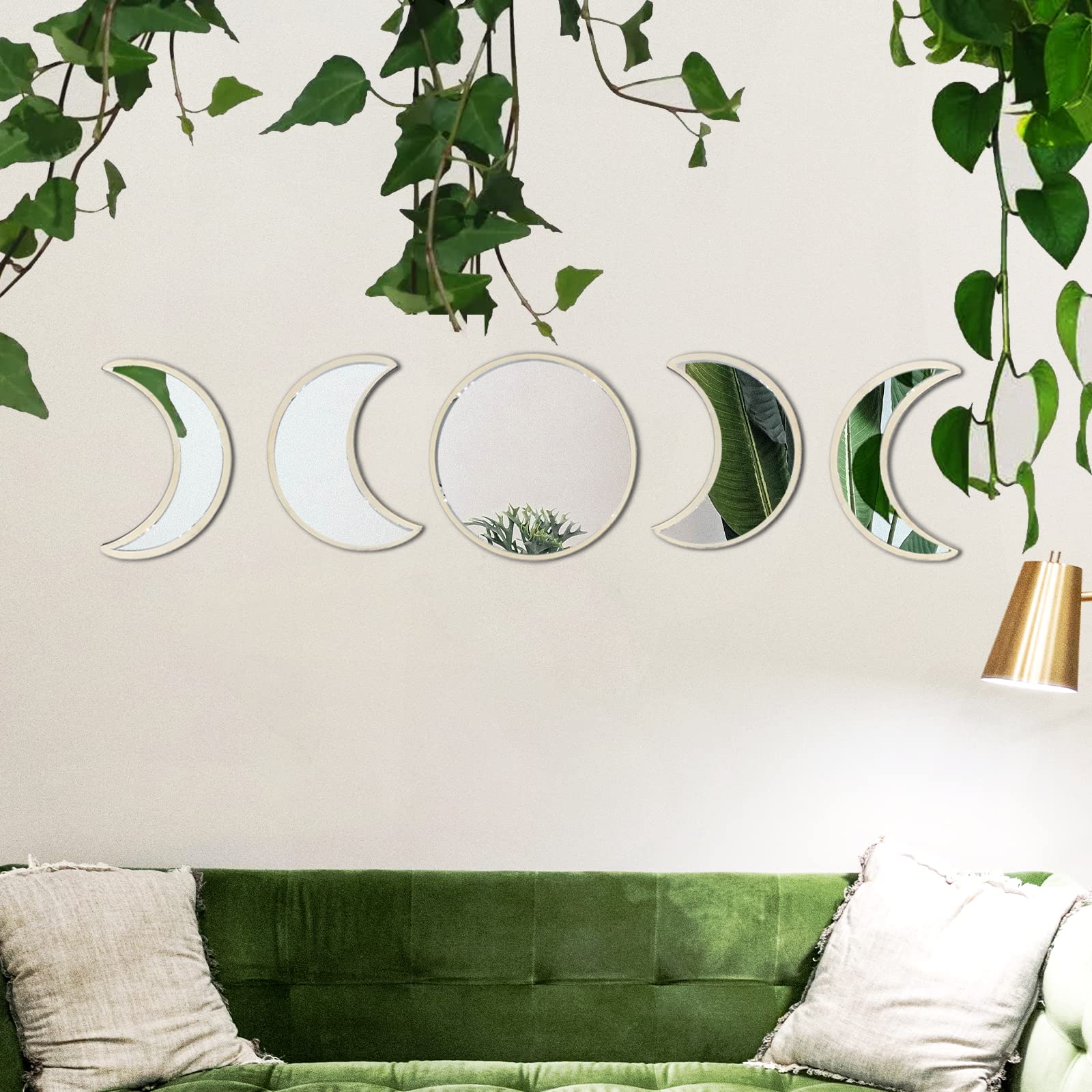 Moon With Decorative Mirrors