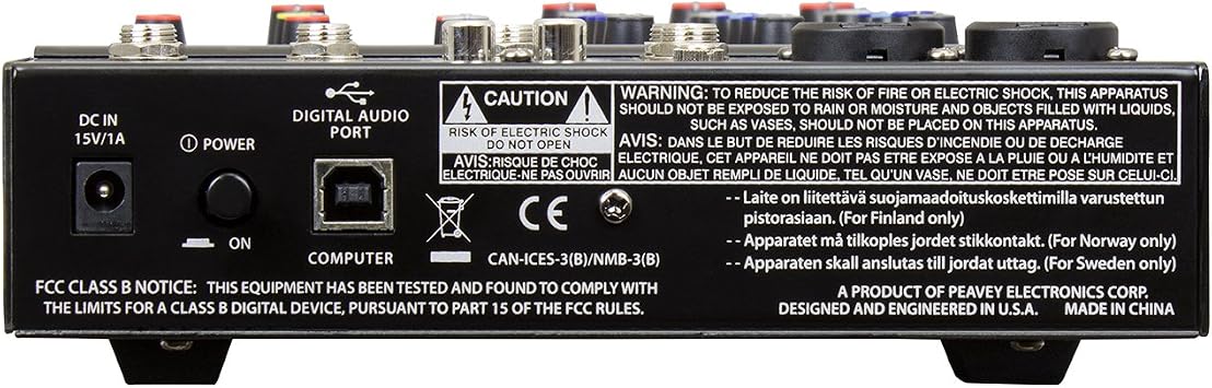 Peavey PV 6 Non-Powered Mixer