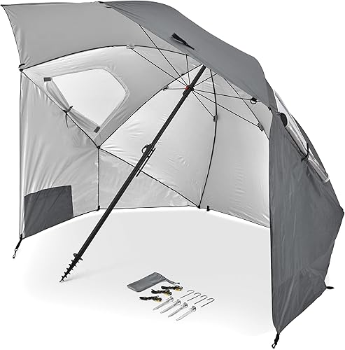Sport-Brella Premiere XL UPF 50+ - Paraguas para protección contra el sol y la lluvia