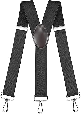 Cokaca Bretels Voor Heren, Extra Sterk, Met Zeer Sterke 4 Metalen Clips Breed Lang X Y Vorm Elastisch En In Lengte Verstelbaar Geschikt Grote Of Zware Mensen 2067285997