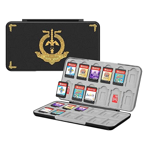 VGBUS Switch 2 Game Case Compatible with Nintendo Switch 2 Games & Micro SD Cards, Switch 2 Game Holder Cartridge Case with 24 Game Card Storage for