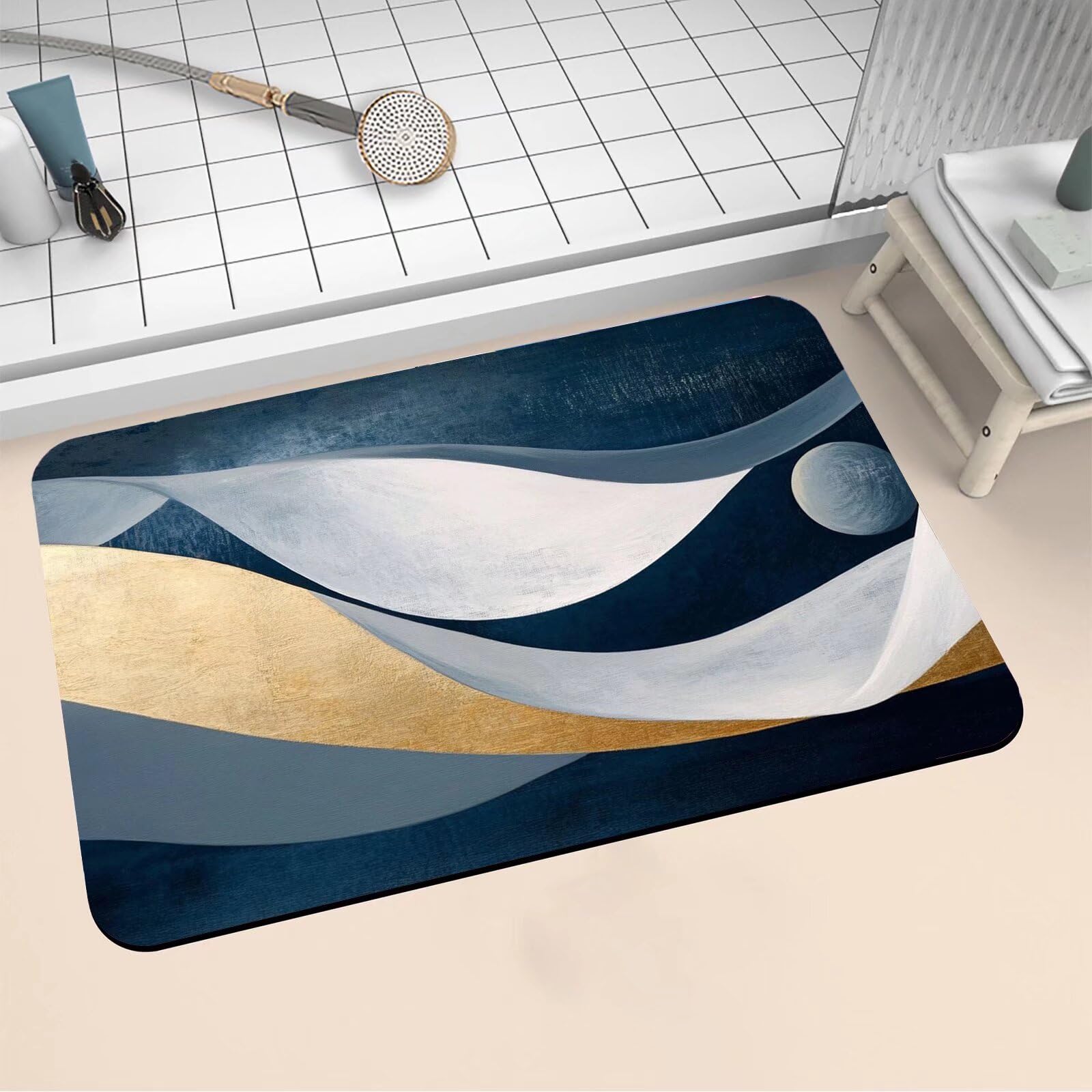 Alfombra baño de diatomita ideal para la puerta de la cocina y el recibidor