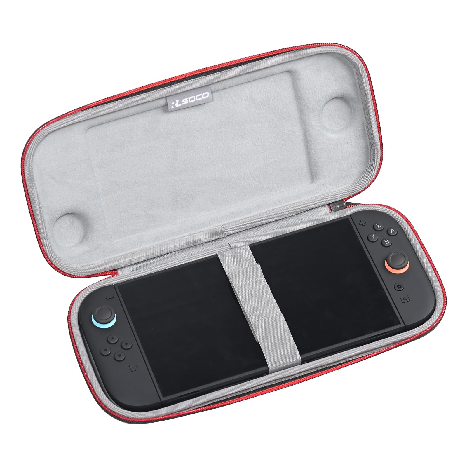 RLSOCO Étui pour Nintendo Switch 2 Console 2025 - Noir (Remarque : l'étui ne comporte Pas d'emplacement pour Carte)