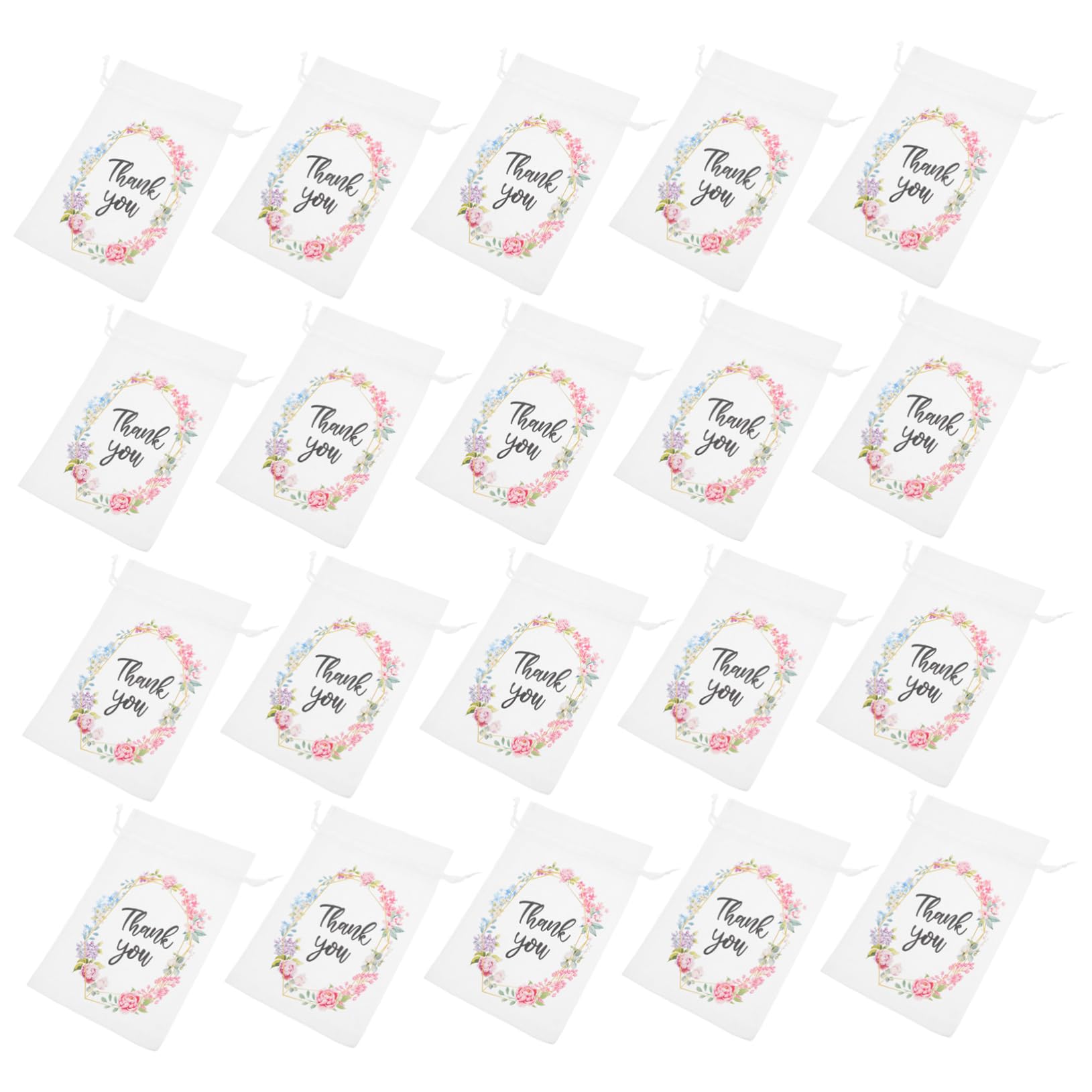 FOMIYES 3 Set Di Robusti Sacchetti in Organza Trasparente Con Coulisse Per Gioielli Piccoli Sacchetti Ideali Per Bomboniere E Decorazioni Per Matrimoni 50 Pezzi*3