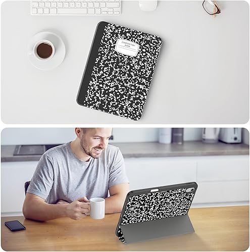 Miniatura 7 de Soke Funda para iPad de 10. generación 2022 de 10.9 pulgadas con soporte para lápices, Premium a prueba de golpes + apagado automáticoapagado