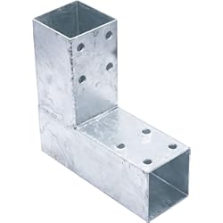 Connex hv4246 postes esquina, 200 x 200 mm, para 70 x 70 mm Madera