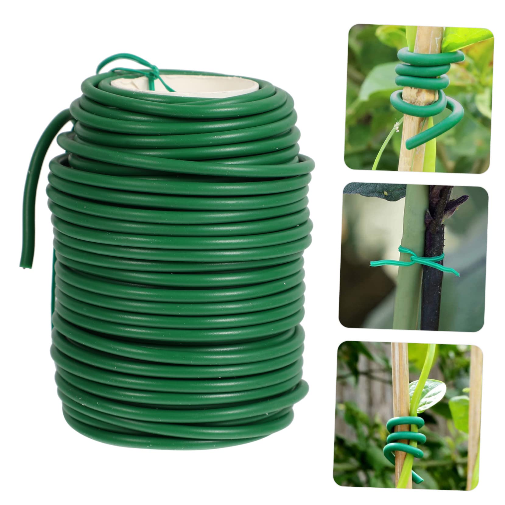 Hemobllo Fascette Stringicavo per Giardinaggio in TPR e Fissaggio Piante e Resistente e Duraturo Adattabile per Versatile