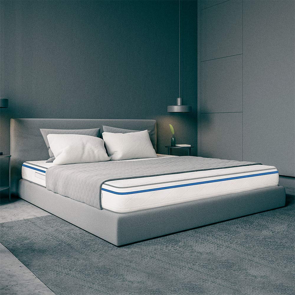 Ailime "Easy” Orthopaedic, Anti Dust Mite, Memory Foam Mattress., Bianco, 80 x 190 cm