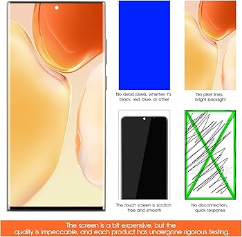 Amazon.com: TFT for Samsung Galaxy S22 Ultra Screen Replacement