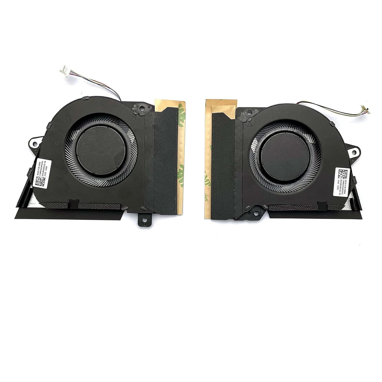 BestParts New CPU+GPU Cooling Fan Replacement for ASUS ROG Zephyrus G14 2021 (GA401IHR GA401QC GA401QE GA401QH GA401QM), P/N: DFSCK221151818 DFSCK22D05883K (84 Blades Fans)