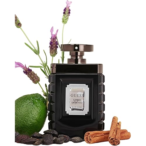 Guess Uomo Intenso Eau de Parfum Cologne Spray for Men, 3.4 Fl. Oz.