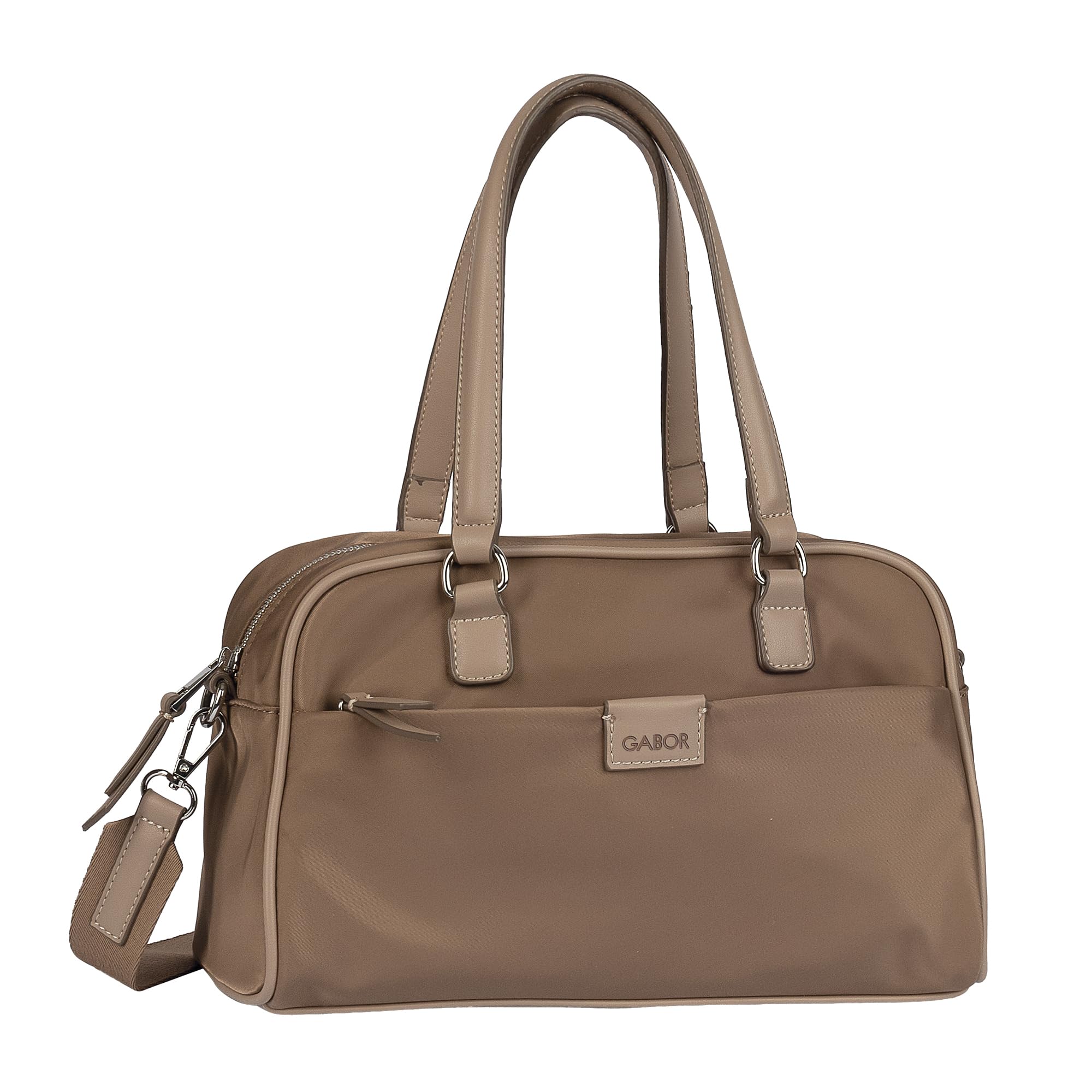 Gabor bags Brisa Women's Shopper Shoulder Bag Zip Medium, beige, M, Essential