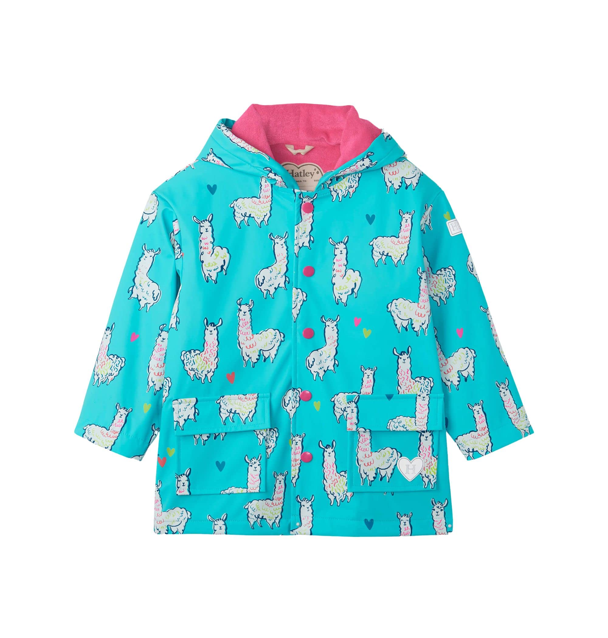 Hatley Girl's Printed Raincoat Raincoat — view 14