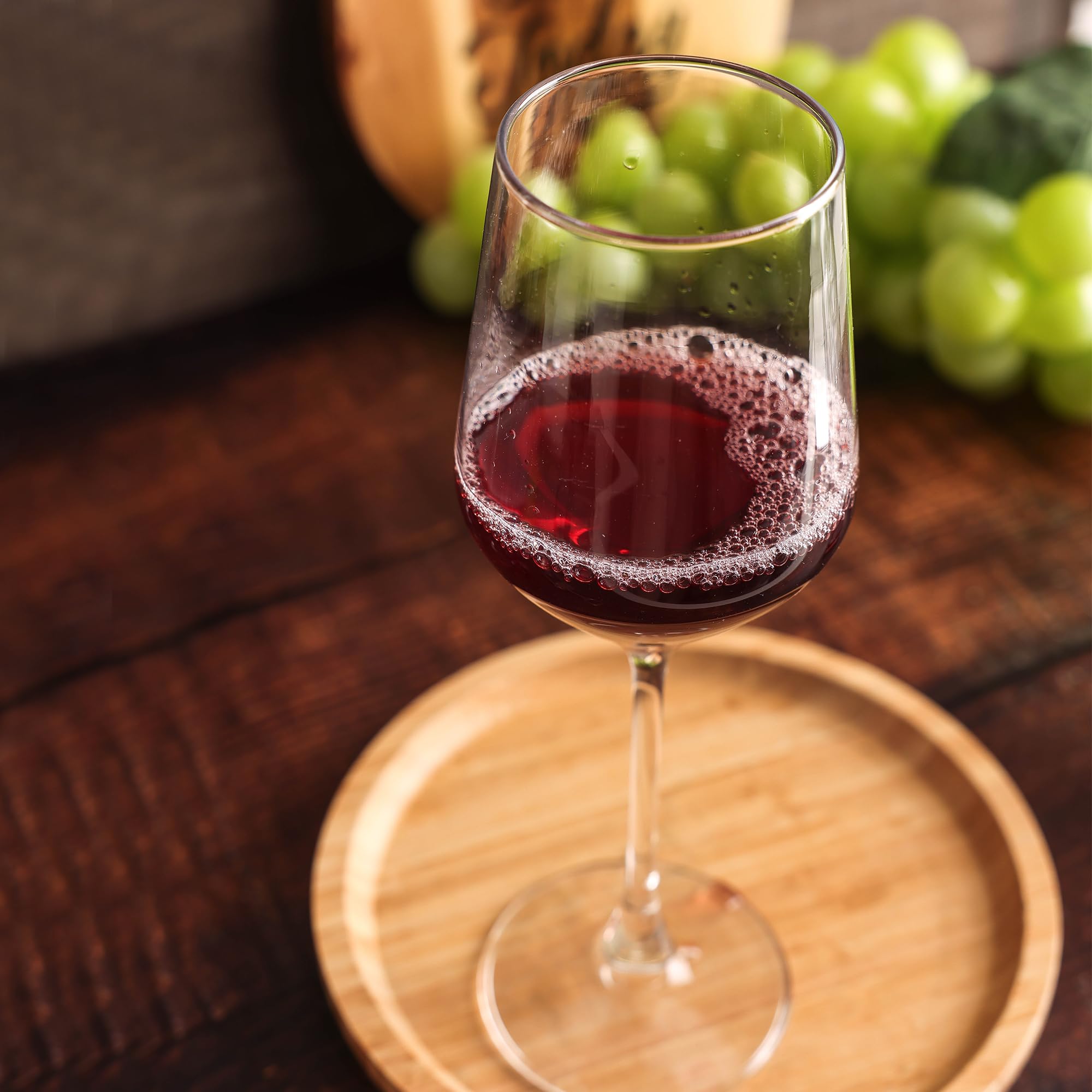 Copas de vino tinto, juego de 8 copas de vino burdeos, copas de vino de 17 onzas, regalo de inauguración de la casa de boda