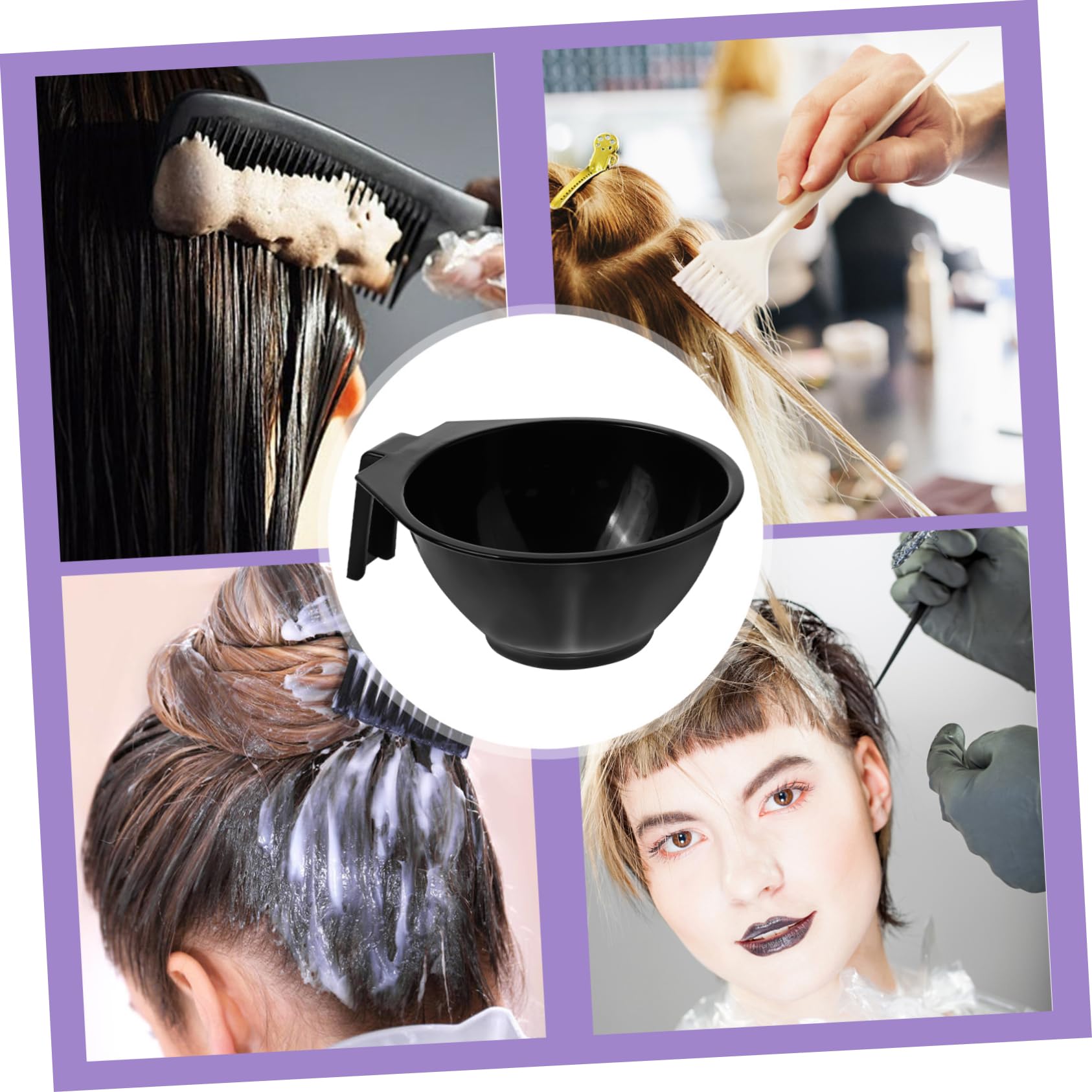 FOMIYES 25 Stk Färbeschale für den Friseursalon Haarfärbemittel Schüssel Haarfarben Schüssel Haarfärbemittel Mischen Farbmischschüsseln für Friseursalons DIY Haarfärbemittel