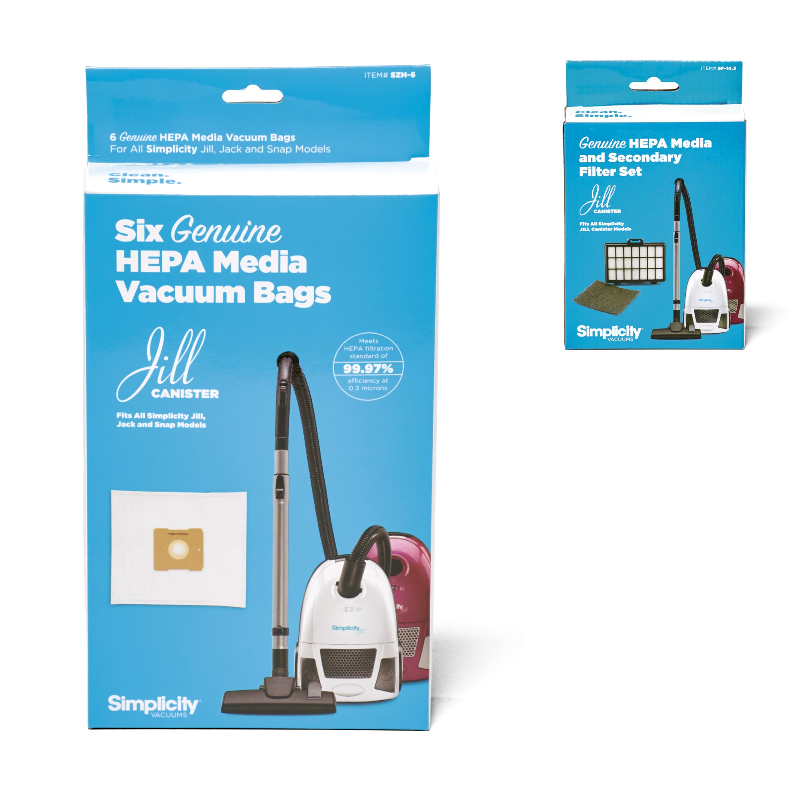 Amazon.com - Simplicity Vacuums 6-pack Vacuum Bags Type Z and
