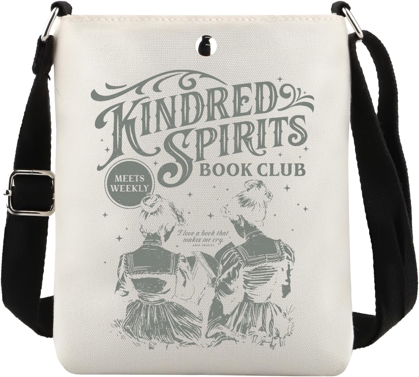 Lywjyb Birdgot Anne Novel Crossbody Bag Reading Book Merch Literary Gift Long Distance Friends Gift