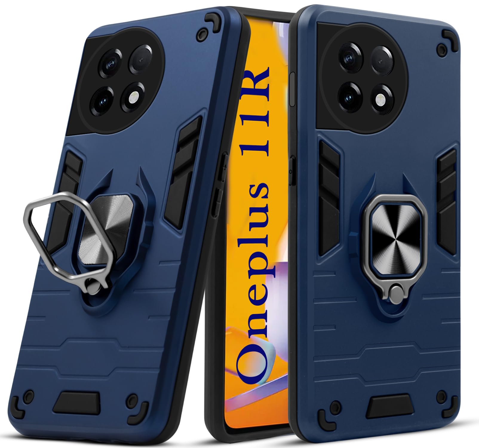 Jkobi Back Cover Case for OnePlus 11R (Shockproof Polycarbonate Dual Layer Hybrid Armor |Robust Blue) (B0C966Z657) Amazon Price History, Amazon Price Tracker