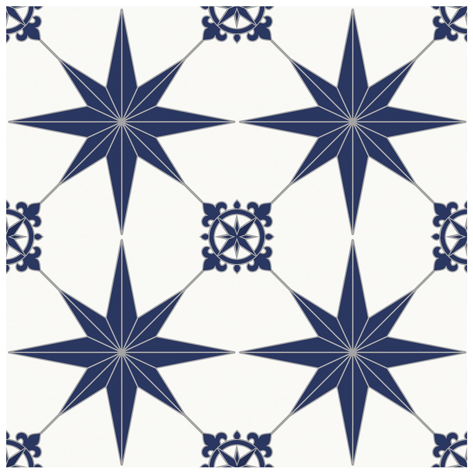 MORCART 7.87" x 7.87" Peel and Stick Floor Tile, 40 PCS Self-Adhesive DIY Vinyl Flooring for Renters, Removable and Waterproof Tile Sticker for