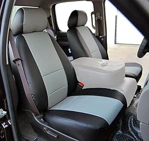 FOR CHEVY CAMARO 2010-2015 BLACK/BEIGE IGGEE S.LEATHER CUSTOM - Foto 10