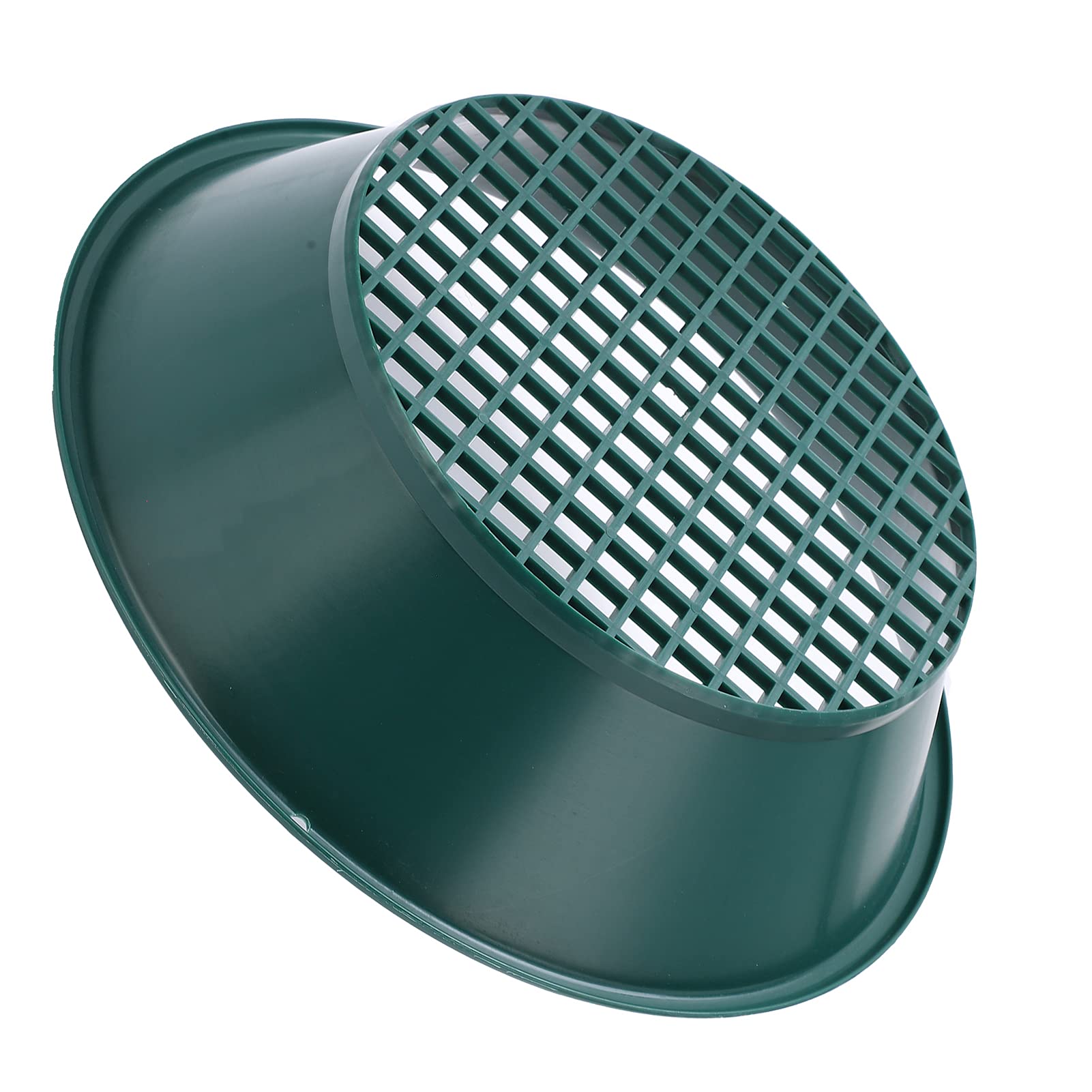 Vassoio per Setacciatura con Vaglio per Oro da 350 Mm, Rimozione Efficiente delle impurità, Materiale ABS per L'estrazione Mineraria con Panning
