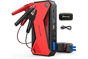dbpower 600a peak 18000mah portable car jump starter
