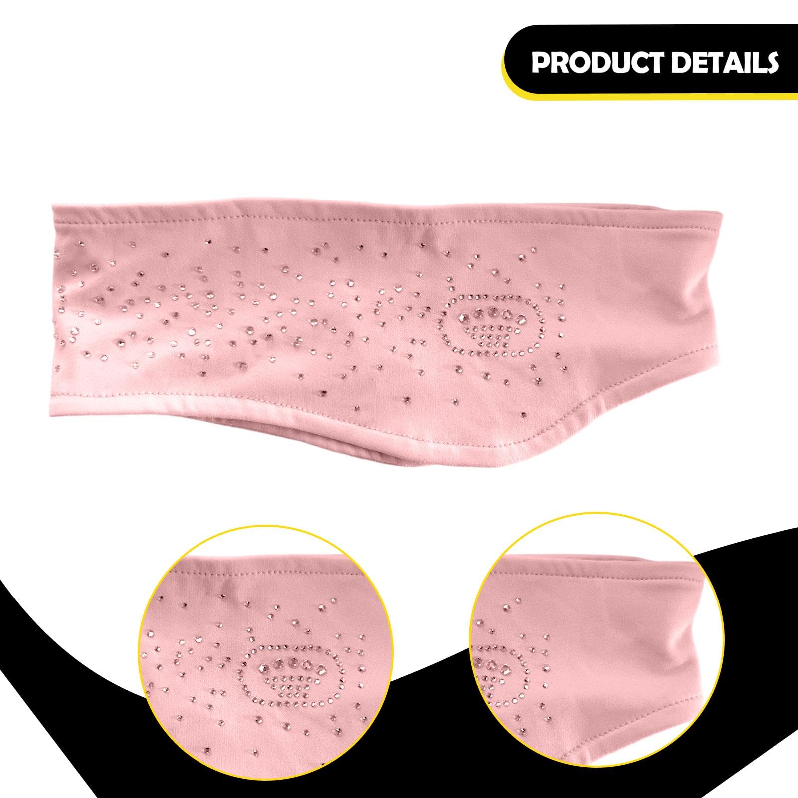 Fenteer Diadema para patinaje artístico, banda para el cabello, de entrenamiento que absorbe el sudor para el gimnasio, entrenamiento de fútbol