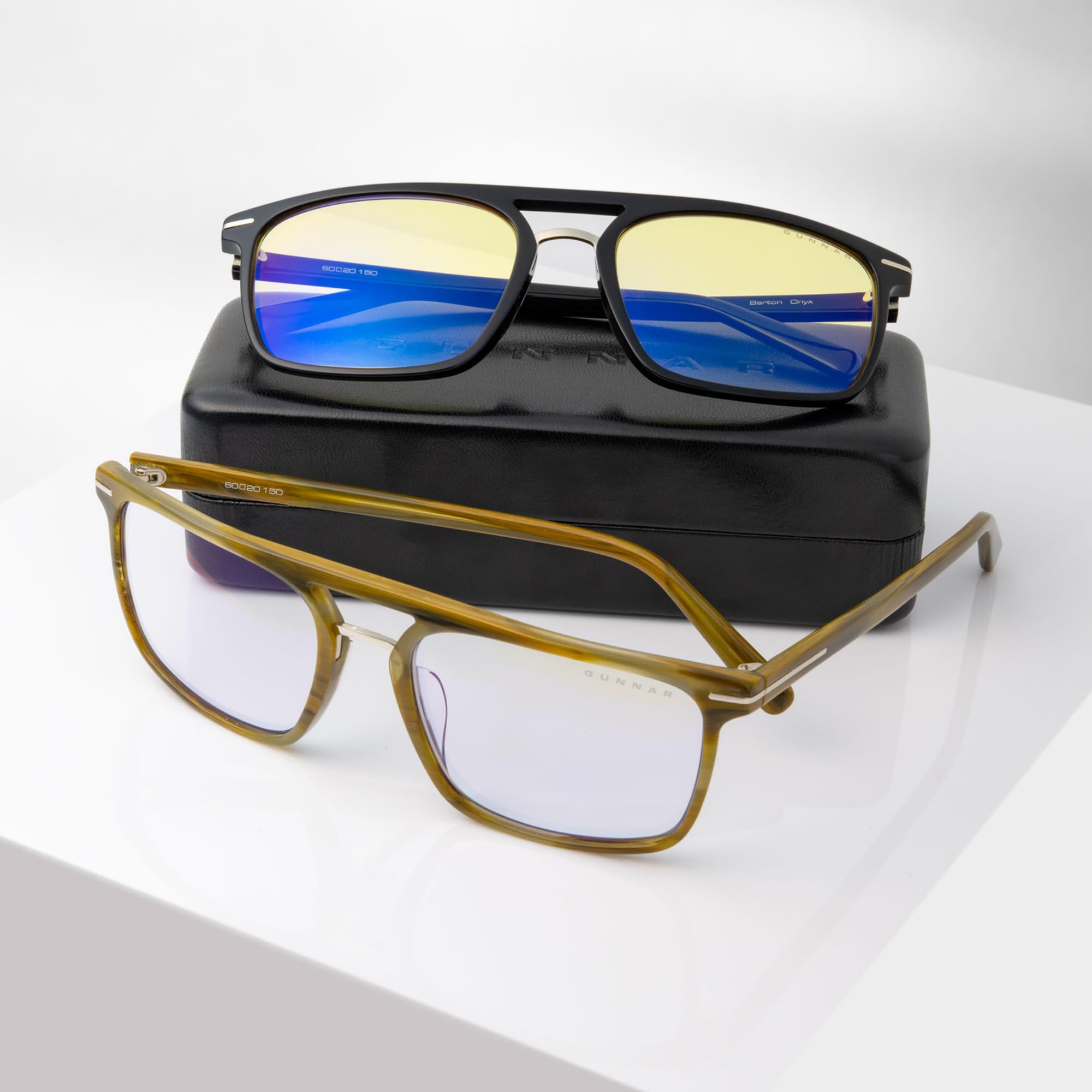 Gunnar Blaulichtfilter-Brille - Barton - Sequoia - Clear