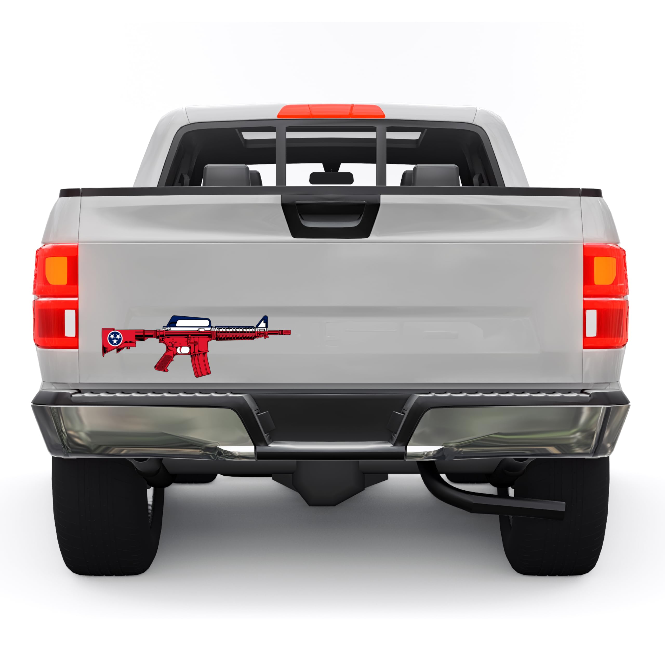 Tennessee State Shape AR15 Vinyl Decal Sticker For AR-15 M16 M-16 TN