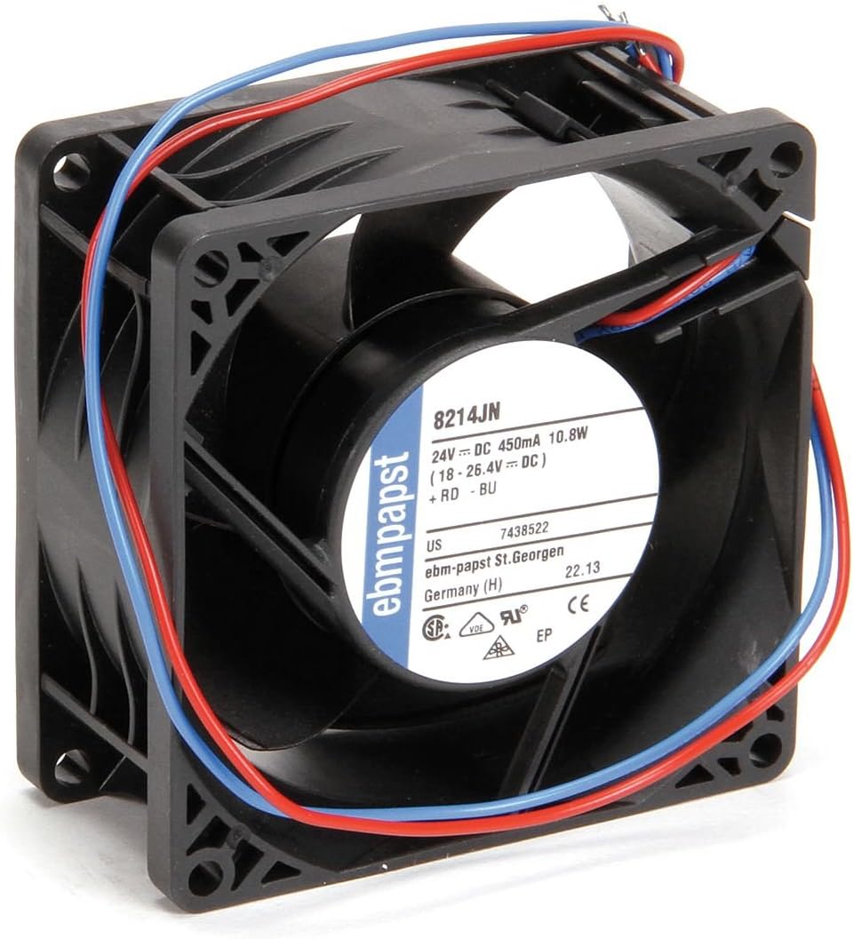 EBM PAPST 8214JN AXIAL FAN, 80MM, 24VDC