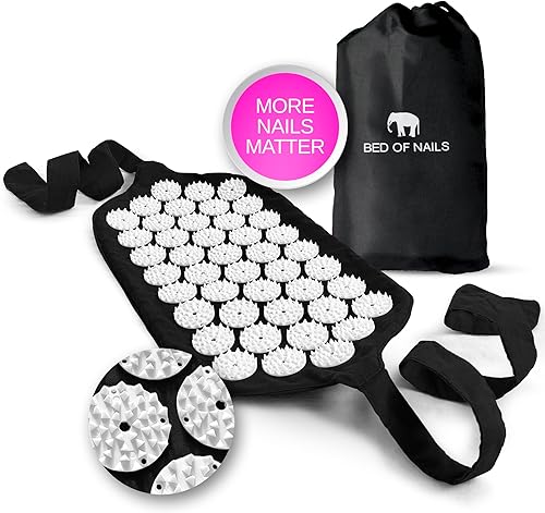 Miniatura 1 de Correa de acupresión original, 1,848 puntos de presión, correa para alfombrilla de acupuntura para aliviar el dolor de espalda, elegible para