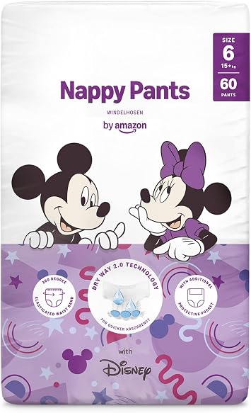 by Amazon by Amazon Culottes d'Apprentissage Disney - Taille 6