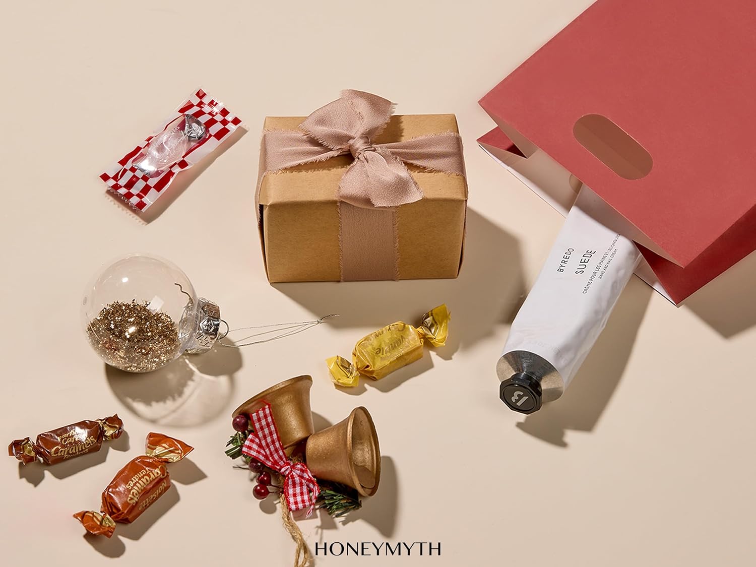 HONEYMYTH 30 Pack Small Kraft Paper Gift Bags with Handles, 10 Colors Party Favor Bags Bulk 8.27"×3.1"×5.9" for Birthday, Wedding, Baby Shower, Party Supplies - Image 6