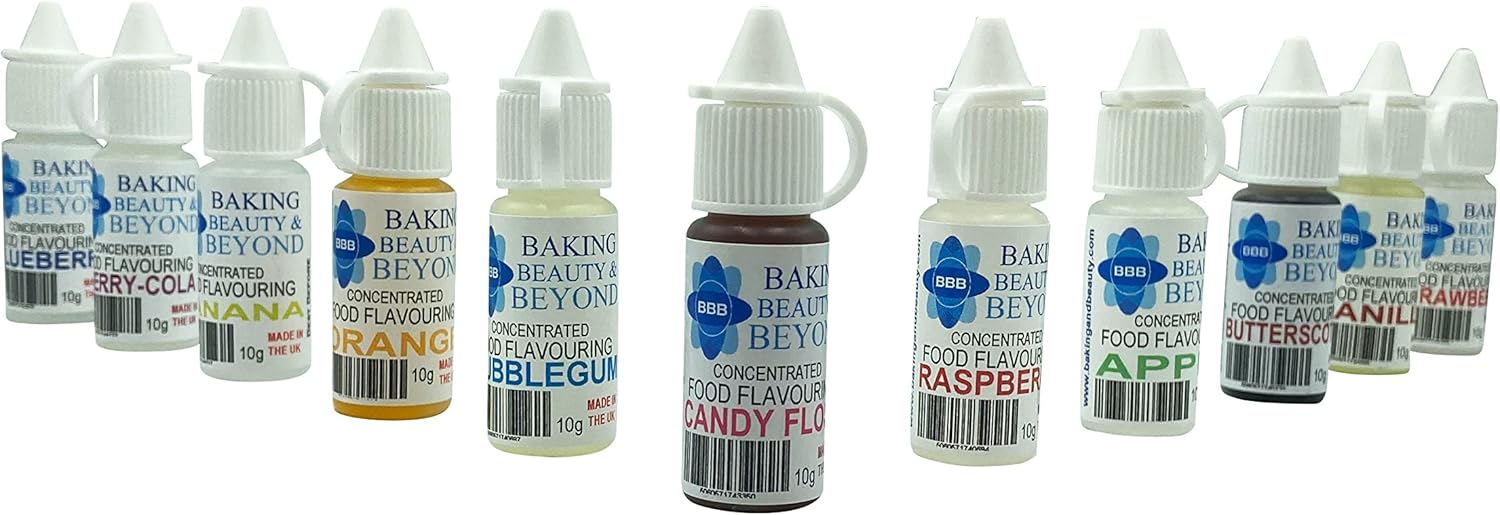 BBB Baking Beauty and Beyond Concentrated Food Flavouring Oil Dozen