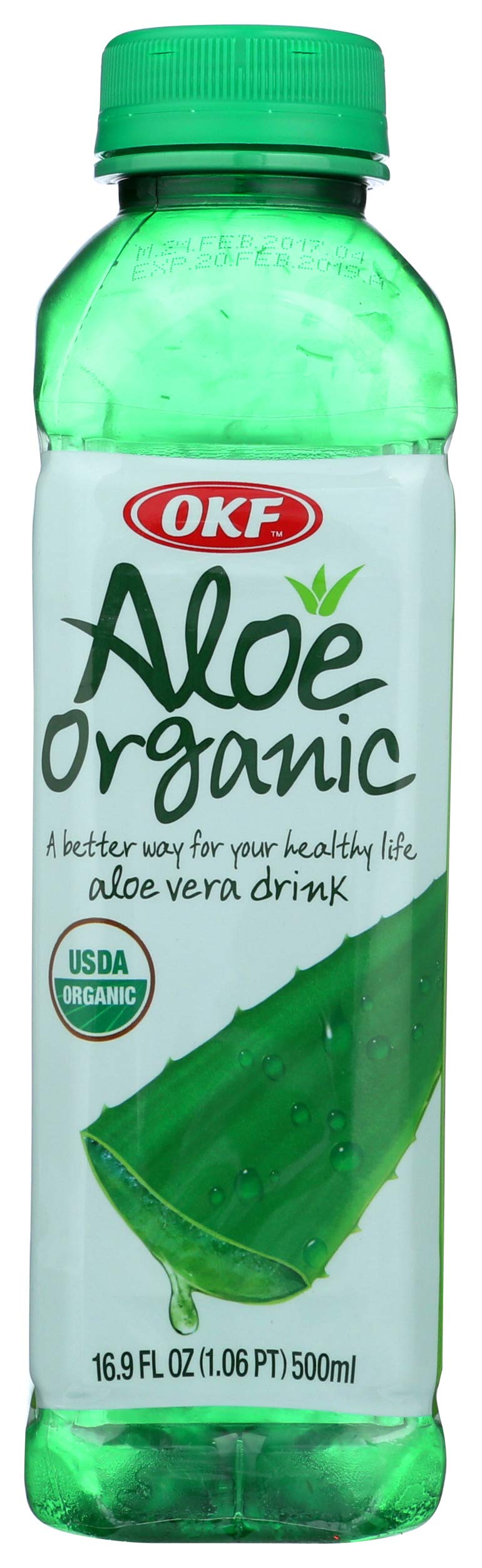 OKF Organic Aloe Vera Drink, 500 ML | Grocery Pickup & Delivery | Whole  Foods Market