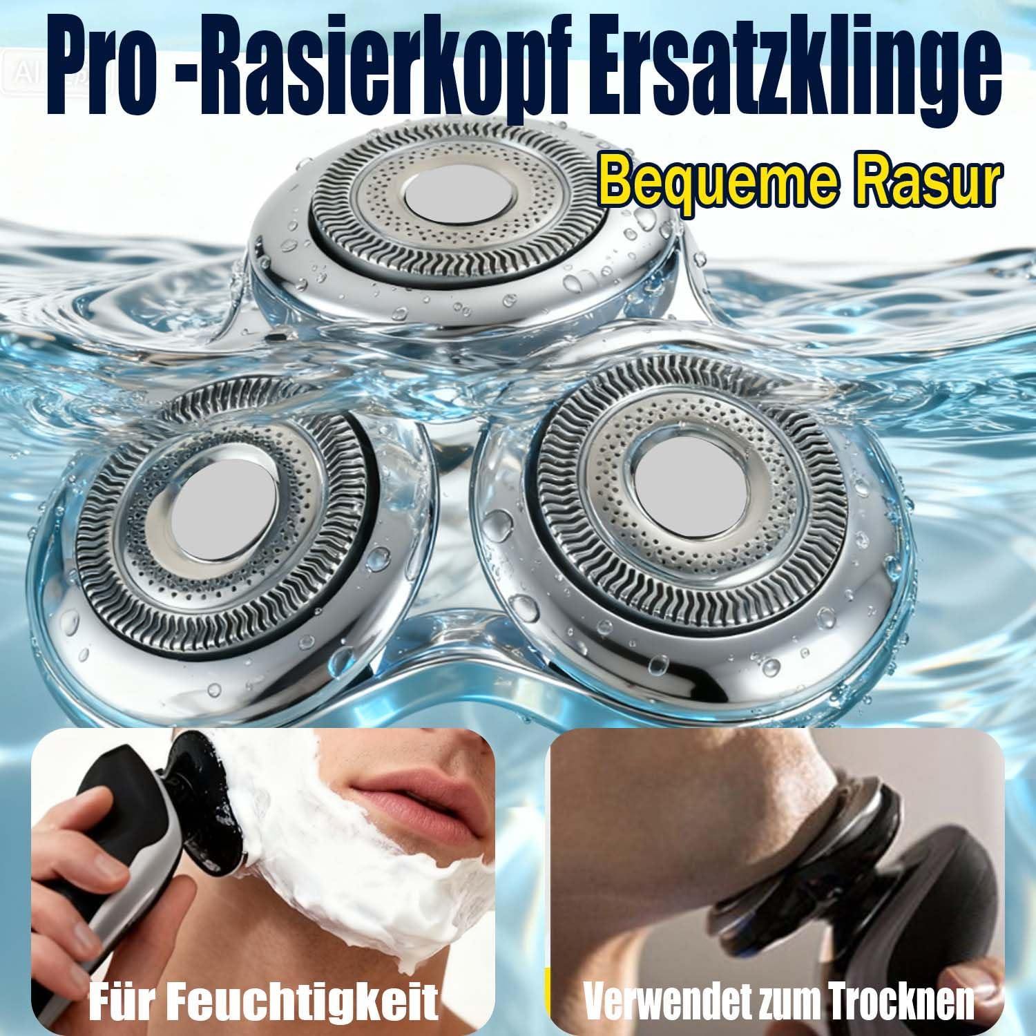 Lames de rechange SH98, tête de rasage SH98 compatible avec les rasoirs Series 9000 et s9000 Prestige (support inclus), tête de rasage SH98 compatible avec les rasoirs SP981x SP982x