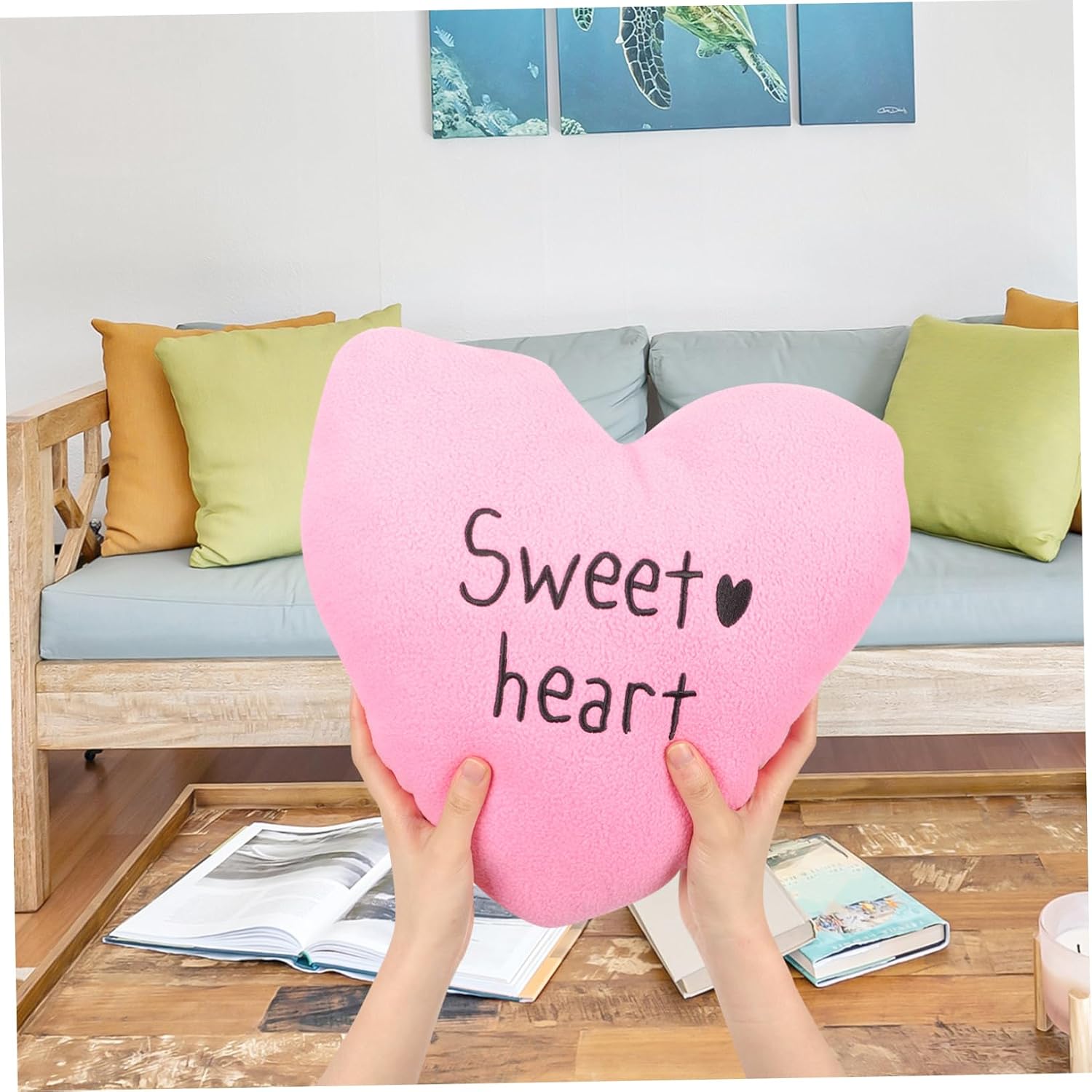 Shaped Throw Pillow Cushion Soft Decorative Pillow for Living Room Bedroom Wedding Valentine Day for Home and Creative Photo Props