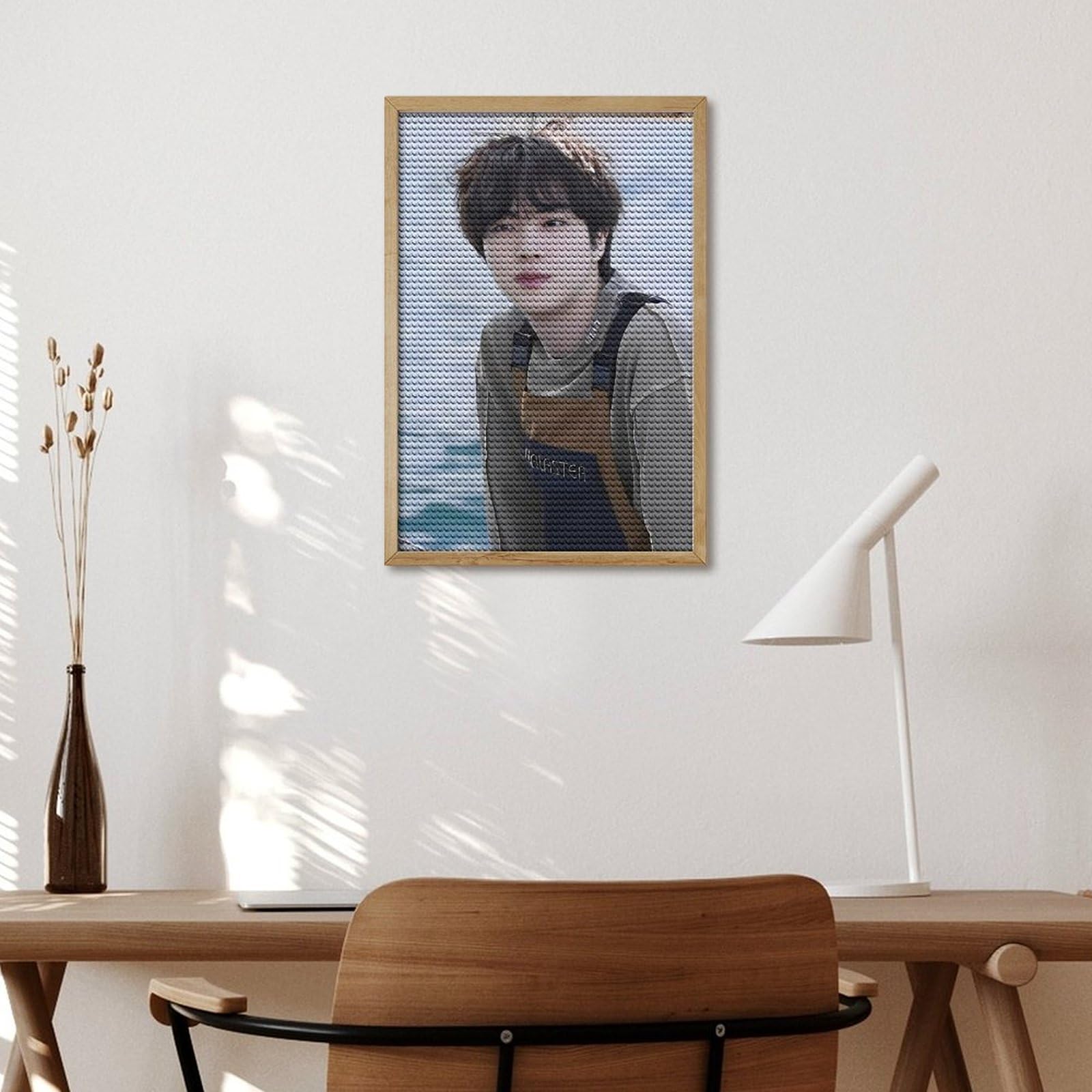 Amazon.co.jp: BTS Jin ダイヤモンドアート 丸いビーズ 操作簡単 応援