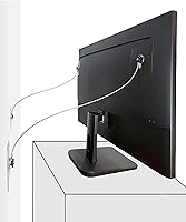 Vista 1 de Correas de Muebles de Acero Inoxidable de 18 Pulgadas para Protección de Bebés, Anclajes de Muebles Sin Taladro Correas Antisísmicas, Previenen