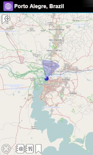 Porto Alegre, Brasil Offline Mapa - Smart Sulutions