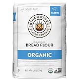 King Arthur 100% Organic Bread Flour, Unbleached, 5 lb (Pack of 1) - Non-GMO Project Verified, No...