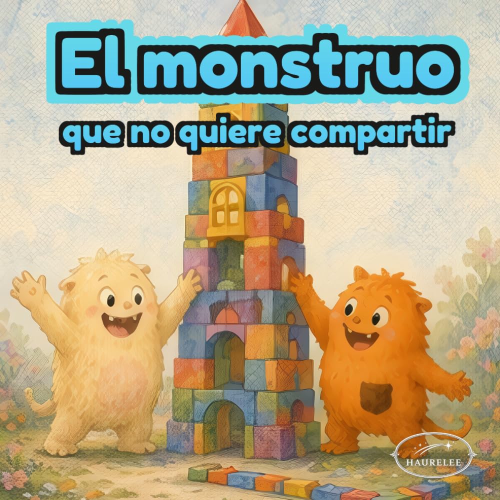 El monstruito que aprendió a compartir: Un cuento ilustrado sobre la amistad, la generosidad y el valor de compartir para niños de 3 a 6 años