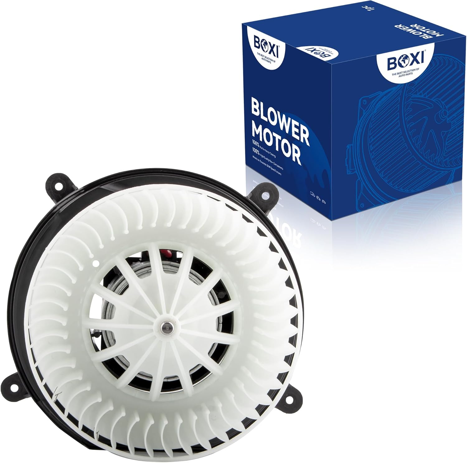 BOXI HVAC Blower Motor Replacement for Mercedes-Benz CLS500 CLS55 AMG 2006 / CLS550 2007-2010 / E320 2003-2009 / E350 2006-2009 / E500 E55 AMG 2003-2006 / E550 E63 AMG 2007-2009 | 2118300408 700-212