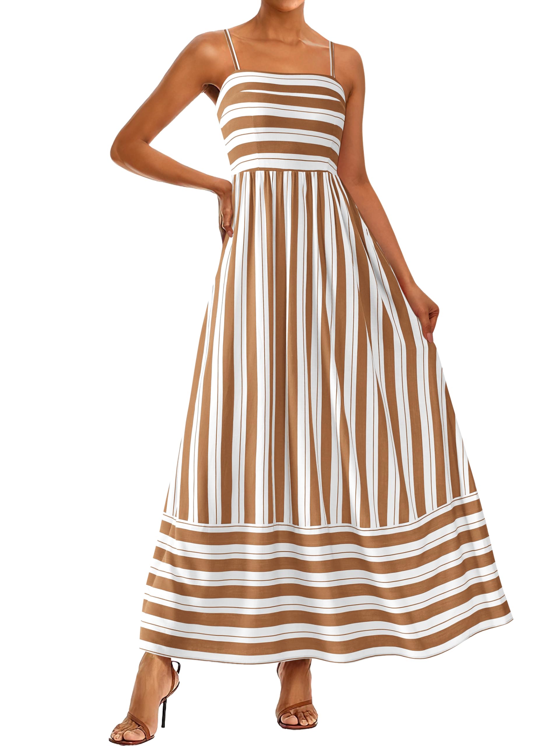Prettygardensummer Dresses For Women 2025 Beach Maxi Dress