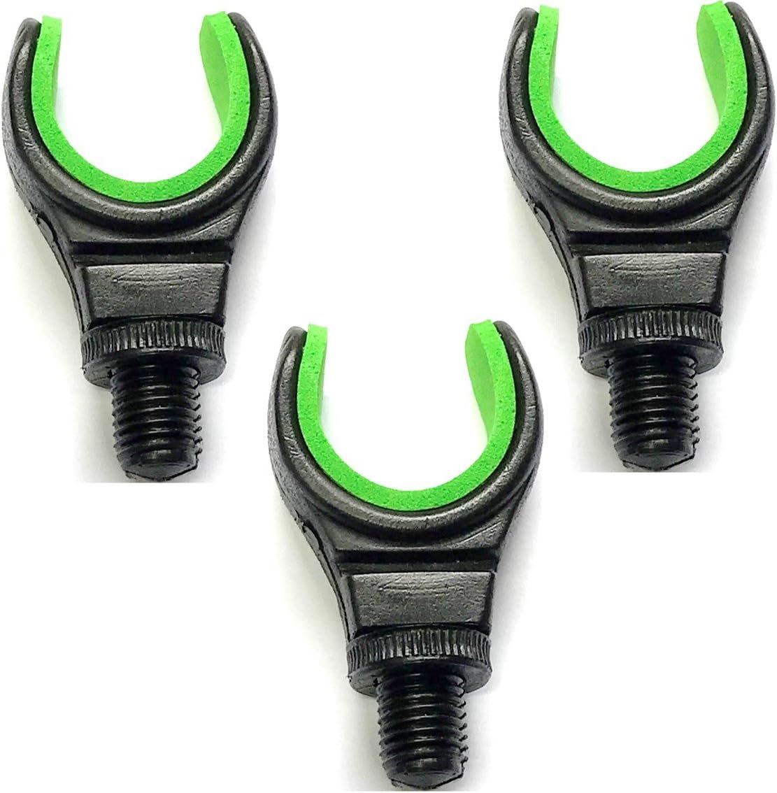 Lidsters Carp Fishing Green U Rest Butt Pod Rod Rests Foam Grip Light Weight