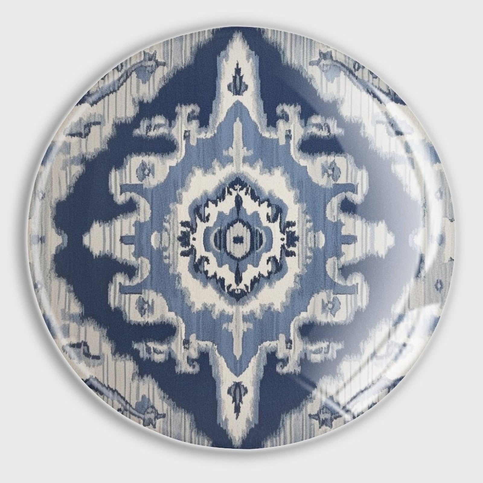 Imanes de nevera Ikat decorativos de cristal oriental para taquilla y pizarra blanca