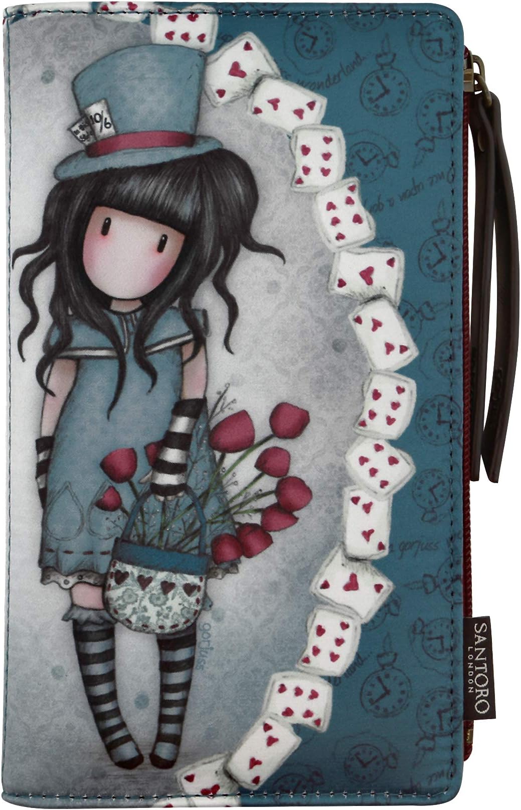 Santoro Gorjuss Large Wallet - The Hatter 871GJ01